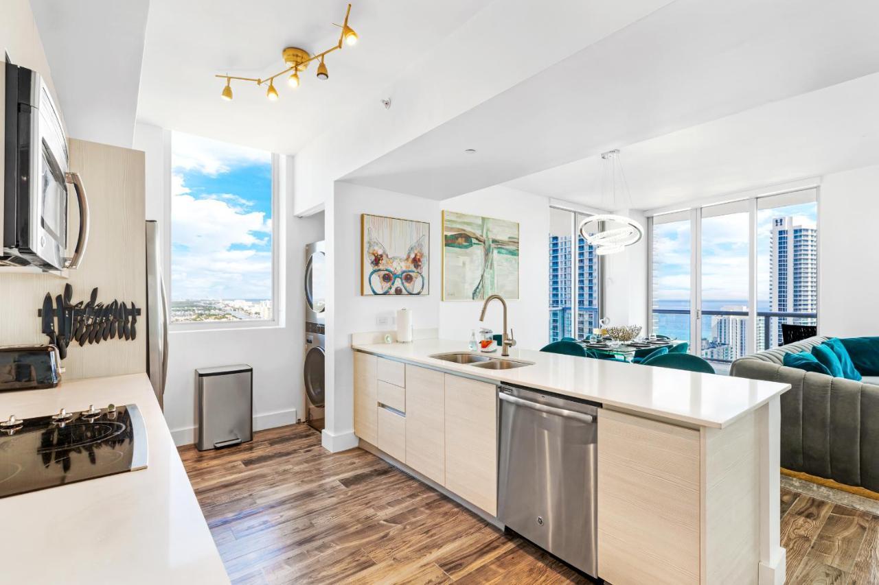Beachwalk Resort - Penthouse In The Sky 3Bdr And 3Ba Luxury Condo Direct Ocean View Халландейл-Бич Экстерьер фото